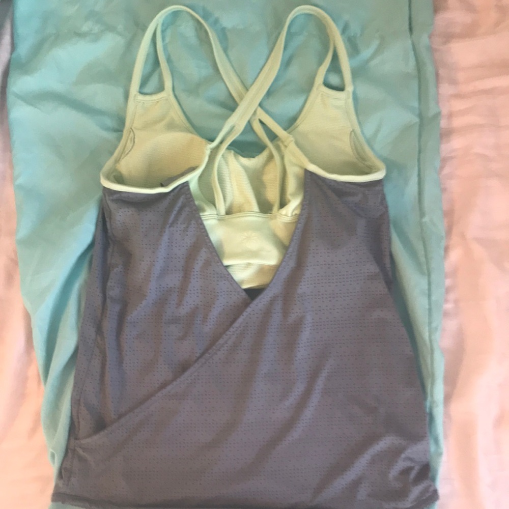 Built in padded Athleta tank